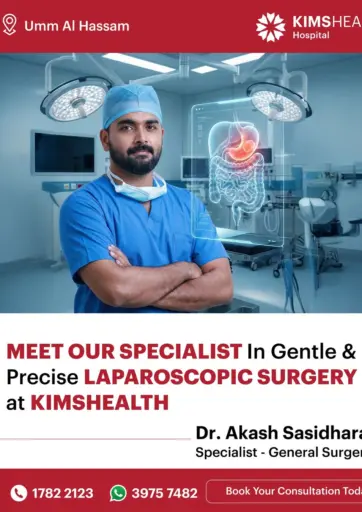 Meet Our Specialist in Gentle & Precise Laparoscopic Surgery At Kimshealth