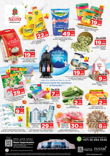 UAE - Al Ain Nesto Hypermarket offers in D4D Online. Ras Al Khaima 2. . Till 9th April