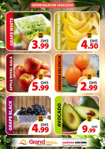 UAE - Sharjah / Ajman Grand Hyper Market offers in D4D Online. Al Musallah, Sharjah. . Only On 18th February
