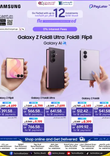 Upgrade to the Galaxy Z Series with up to 12 flexible installments!T&C Apply