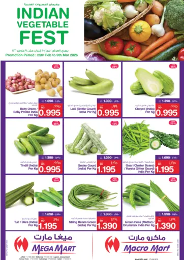 Indian Vegetable Fest