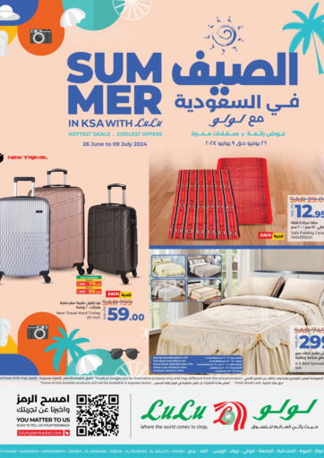 KSA, Saudi Arabia, Saudi - Jeddah LULU Hypermarket offers in D4D Online. Summer In KSA With lulu. . Till 9th July