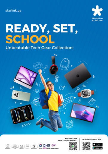 Qatar - Al Khor Starlink offers in D4D Online. Ready,Set, School. . Till 10th September