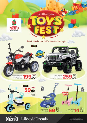 UAE - Fujairah Nesto Hypermarket offers in D4D Online. Toys Fest. . Till 17th March