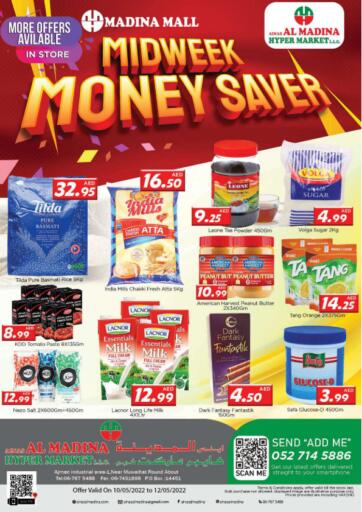 UAE - Sharjah / Ajman Ainas Al madina hypermarket offers in D4D Online. Midweek Money Saver. . Till 12th May
