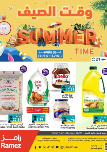 UAE - Abu Dhabi Aswaq Ramez offers in D4D Online. Summer Time. . Till 21st May
