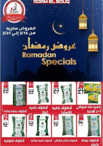 Egypt - Cairo Adam EL-Souq Hyper Market offers in D4D Online. Ramadan Specials. . Till 21st March