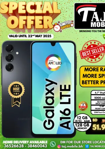 Taj Mobiles - Special Offer in Bahrain Special Offer