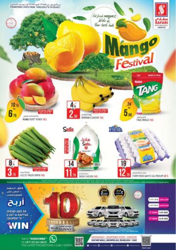 UAE - Sharjah / Ajman Safari Hypermarket  offers in D4D Online. Mango Festival. . Till 25th May