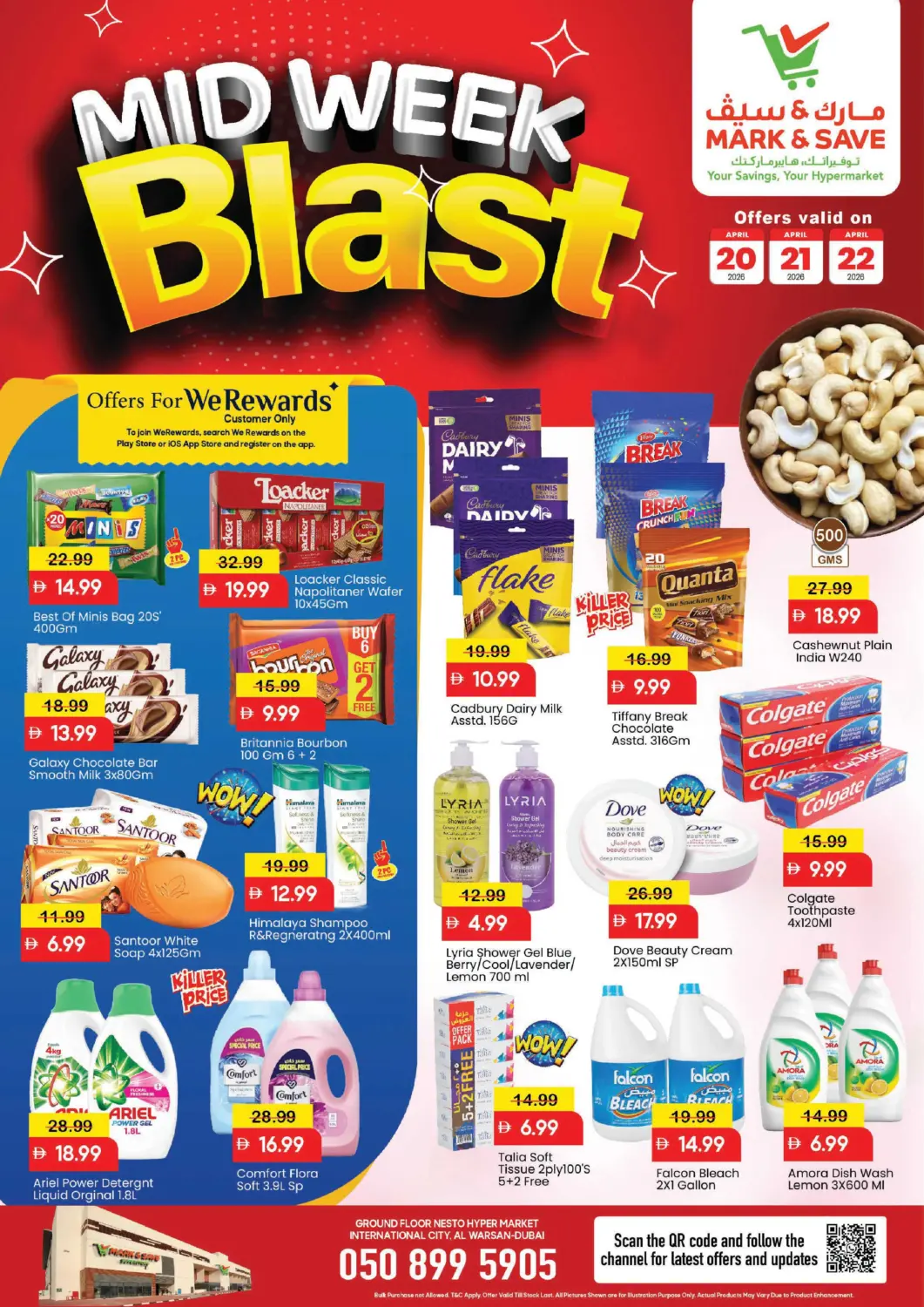 UAE - Dubai Mark & Save offers in D4D Online. Al Warsan 1, Dubai. . Till 22nd April