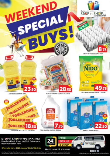 Qatar - Al Rayyan Doha Stop n Shop Hypermarket offers in D4D Online. Weekend Special Buys. . Till 18th January