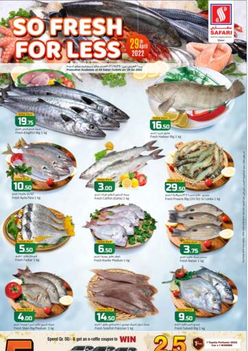 Qatar - Al Wakra Safari Hypermarket offers in D4D Online. So Fresh For Less. . Only on 29th April