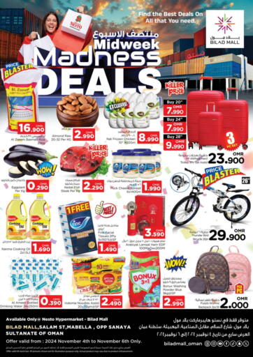 Oman - Muscat Nesto Hyper Market   offers in D4D Online. Midweek Madness Deals. . Till 6th November