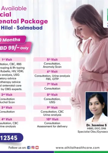 Now Available Special Antenatal Package
