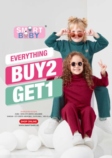 UAE - Dubai Smart Baby offers in D4D Online. Everything Buy 2 Get 1. . Till 21st January