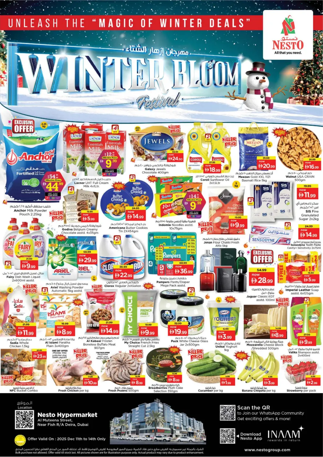 UAE - Dubai Nesto Hypermarket offers in D4D Online. Muteena, Deira. . Till 14th December