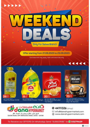 Qatar - Al Wakra Dana Hypermarket offers in D4D Online. Weekend Deals @ Salwa Road. . Till 23rd September