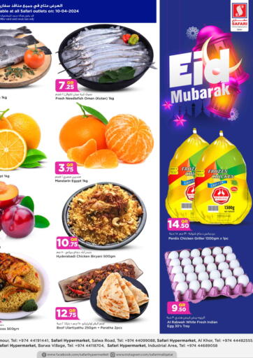 Qatar - Al Wakra Safari Hypermarket offers in D4D Online. Eid Mubarak. . Only On 10th april