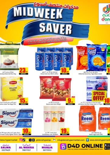 Qatar - Al Rayyan Dana Hypermarket offers in D4D Online. Midweek Savers. . Till 16th July