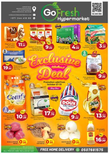 UAE - Abu Dhabi GO FRESH HYPERMARKET LLC offers in D4D Online. Exclusive Deals. . Till 31st October