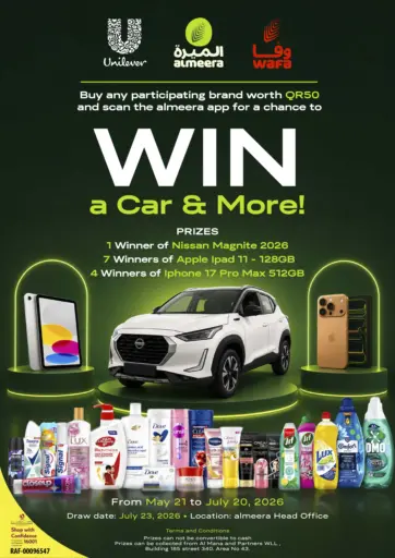 Win A Car & More!