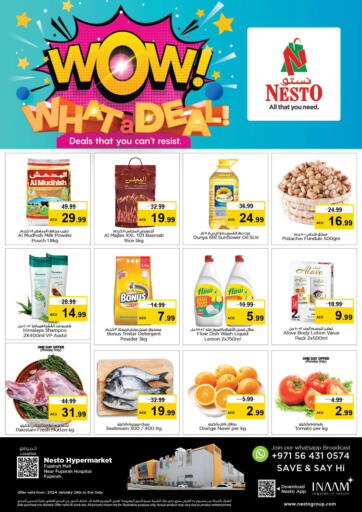 UAE - Fujairah Nesto Hypermarket offers in D4D Online. Fujairah Mall. . Till 31st January
