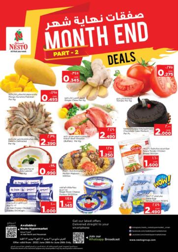 Oman - Muscat Nesto Hyper Market   offers in D4D Online. Month End Deals. . Till 28th June