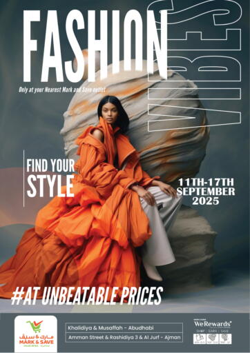 Mark & Save - Fashion Vibes in UAE Offers - United Arab Emirates Fashion Vibes