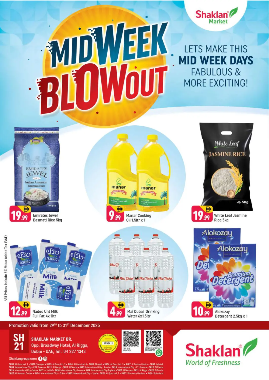 UAE - Dubai Shaklan  offers in D4D Online. Al Rigga, Dubai. . Till 31st December