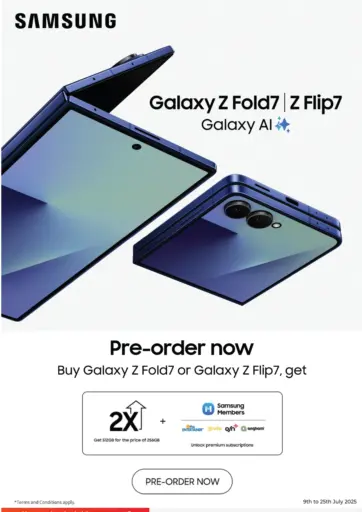 LuLu Hypermarket - Galaxy ZFold 7 Pre-Order Now in Bahrain Galaxy ZFold 7 Pre-Order Now