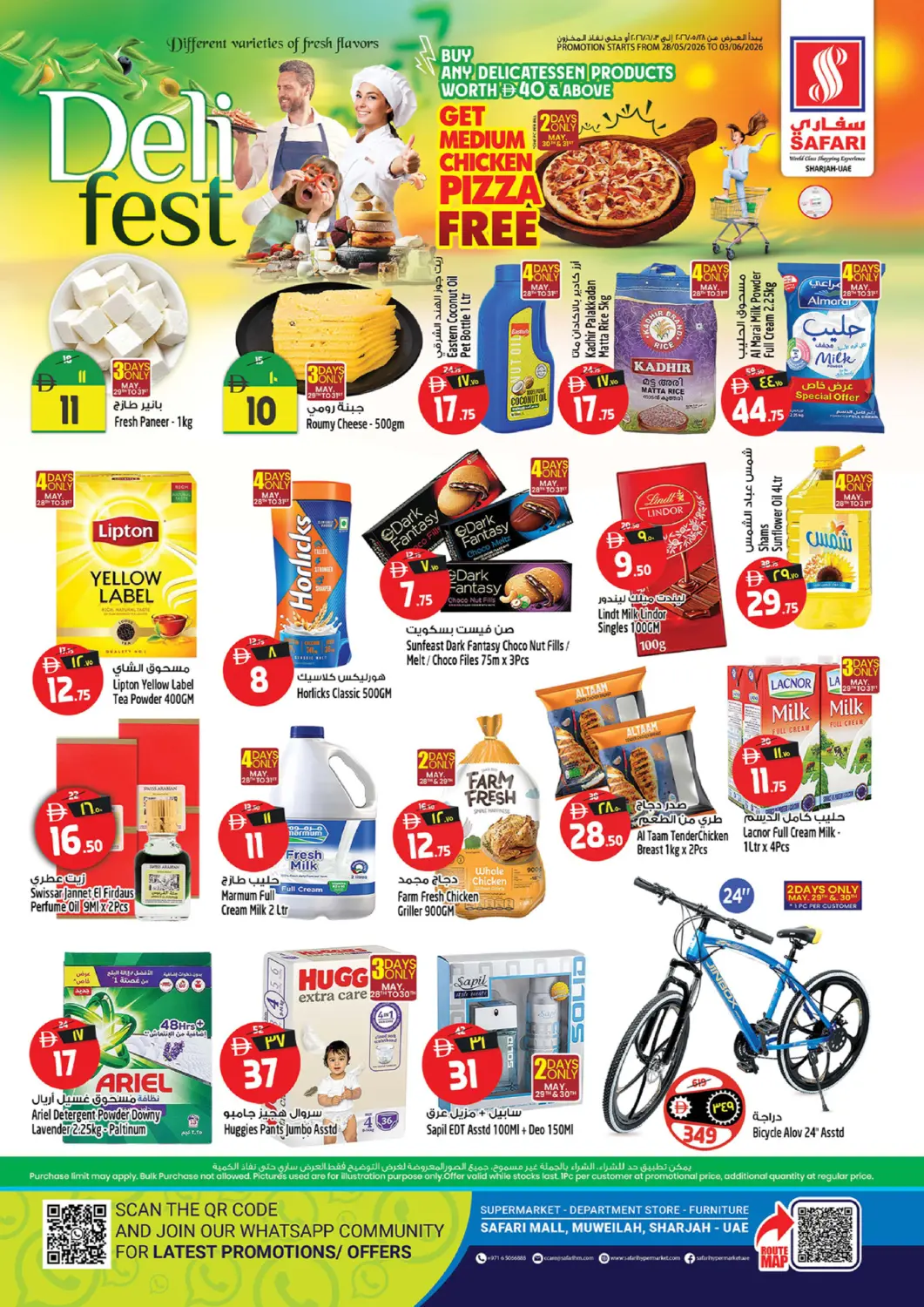 UAE - Dubai Safari Hypermarket  offers in D4D Online. Deli Fest. . Till 3rd June