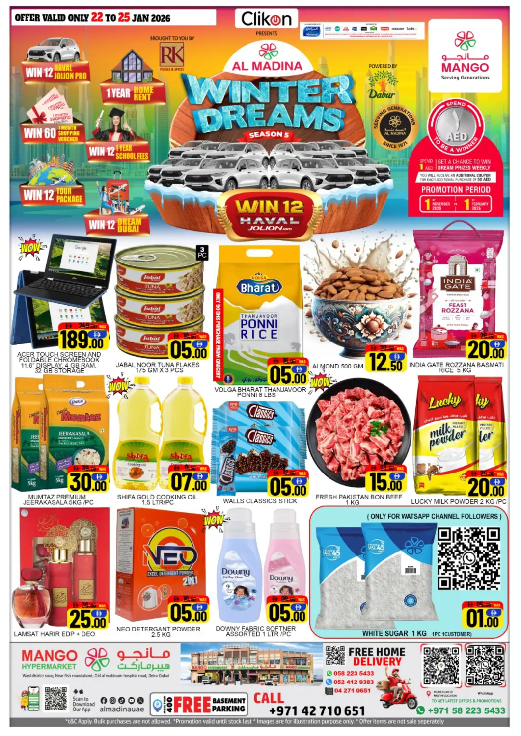 عروض مانجو هايبرماركت الإمارات العربية المتحدة , الامارات - دبي في دي٤دي أونلاين. ديرة، دبي. . حتى ٢٥ يناير