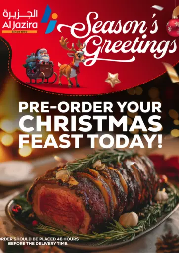 Pre-Order Your Christmas Feast Today!