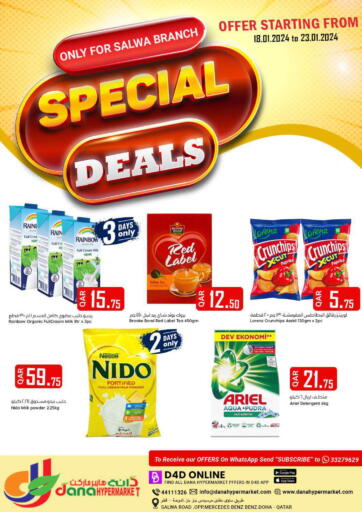 Qatar - Al Daayen Dana Hypermarket offers in D4D Online. Special Deals. . TIll 23rd January