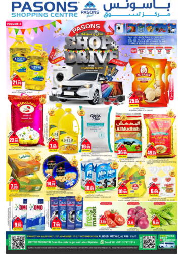 UAE - Al Ain PASONS GROUP offers in D4D Online. Pasons Shopping Centre Al Ain. . Till 27th November