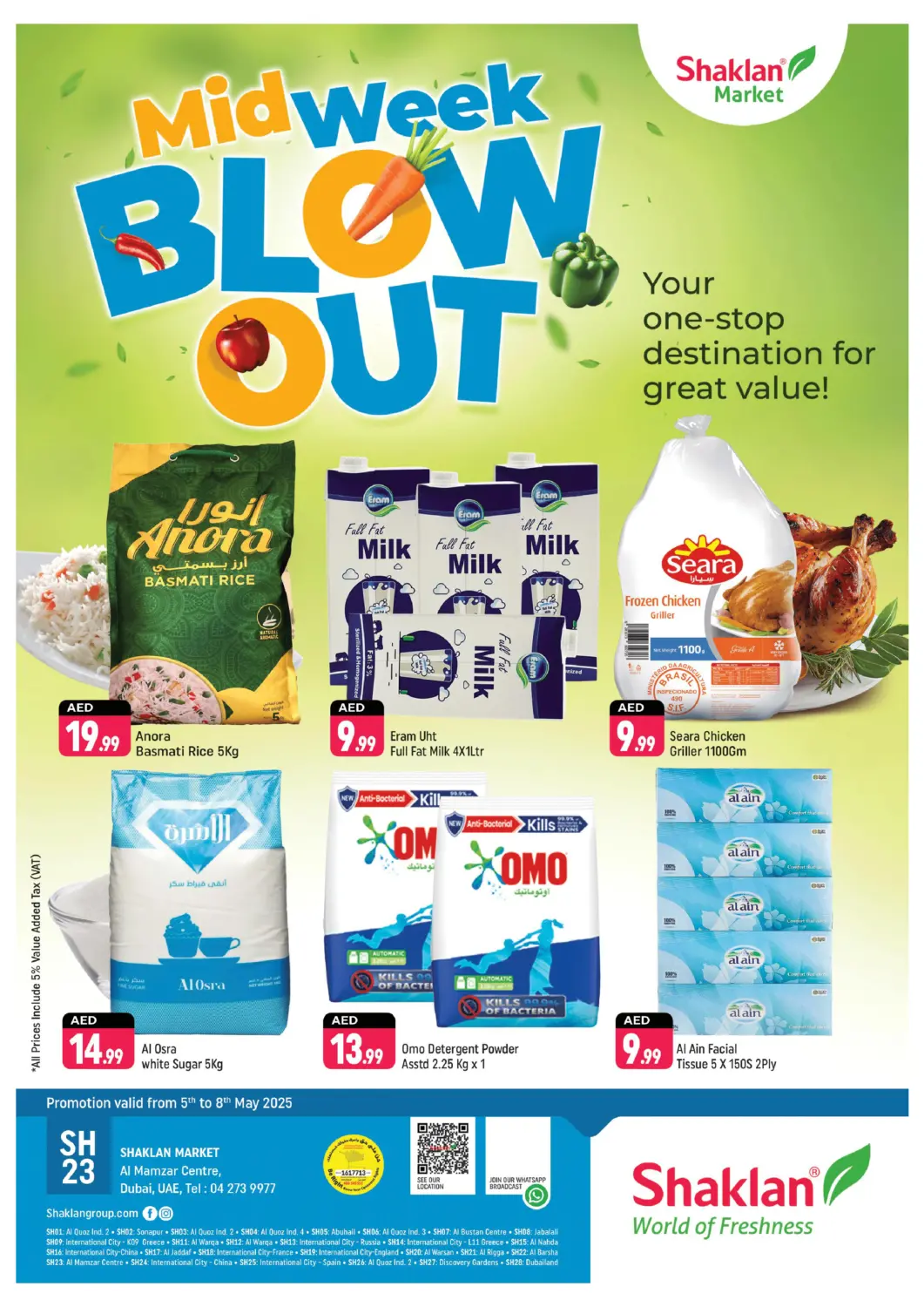UAE - Dubai Shaklan  offers in D4D Online. Al Mamzar Center, Dubai. . Till 8th May