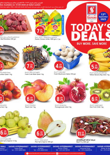 Safari Hypermarket - Today Deals in Qatar Offers - Qatar Today Deals