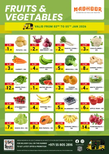 Fruits & Vegetables Offer