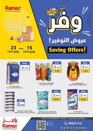 Bahrain Ramez offers in D4D Online. Savings Offer. . Till 23rd June