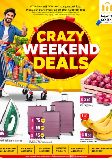 Crazy Weekend Deals