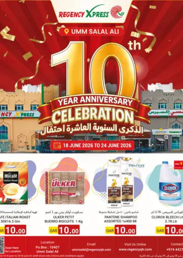 10th Year  Anniversary Celebration