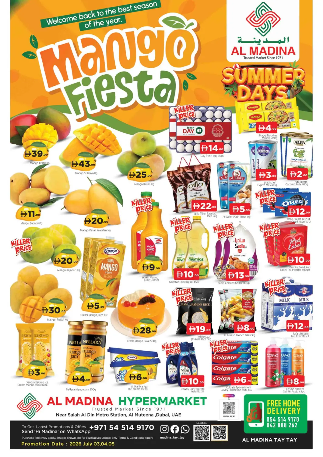 UAE - Dubai AL MADINA (Dubai) offers in D4D Online. Al Muteena-Dubai. . Till 5th July