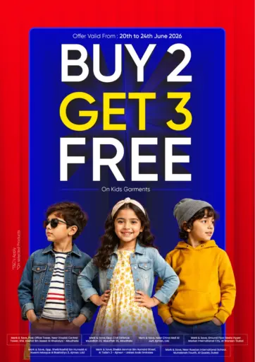 Buy 2 Get 3 Free