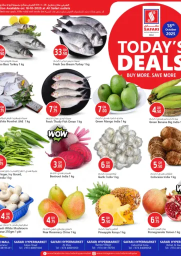 سفاري هايبر ماركت - Today's Deals in قطر Offers - قطر Today's Deals