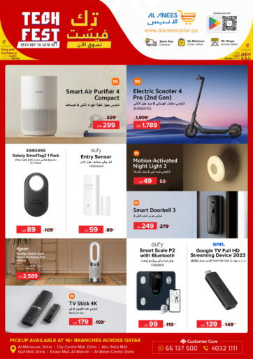 Qatar - Umm Salal Al Anees Electronics offers in D4D Online. Tech Fest. . Till 10th October