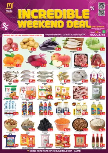 Incredible Weekend Deal