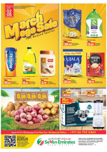 UAE - Abu Dhabi Seven Emirates Supermarket offers in D4D Online. March Mega Sale. . Till 5th March