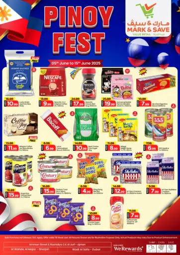 Mark & Save - Pinoy Fest in UAE Offers - United Arab Emirates Pinoy Fest
