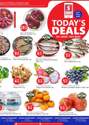 Safari Hypermarket - Today's Deals in Qatar Offers - Qatar Today's Deals