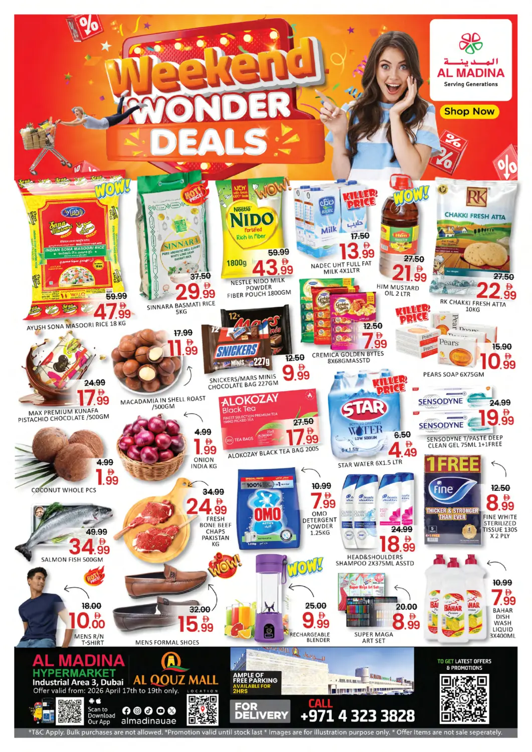 UAE - Dubai Al Madina  offers in D4D Online. Al Quoz Mall- Ind Area 3,Dubai. . Till 19th April